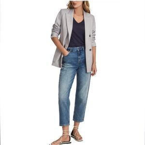 REISS Elle High Waist Crop Jeans Size 30